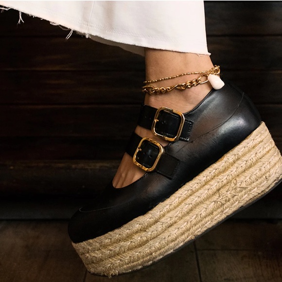 【送料&関税込】Marni Mary Jane Espadrilles Marni Espadrilles Mary Jane | Nero | FARFETCH IT